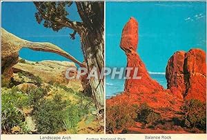 Carte Postale Moderne Landscape Arch Arches National Park Balance Rock Canyonlands National Park