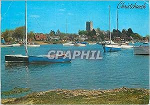 Carte Postale Moderne Christchurch Priory From wick
