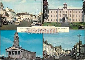 Carte Postale Moderne Ballymahon St St Mels College Cathedral Main St Longford Flamme Prevent For...