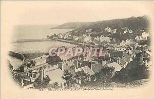 Carte Postale Ancienne Saint Aubin Jersey(Geoffroy Choinel Granville)