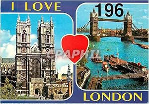 Bild des Verkufers fr Carte Postale Moderne I Love London zum Verkauf von CPAPHIL