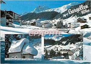 Carte Postale Moderne Gargellen im Montafon 1424m mit Madrisa Vorarlberg Osterreich