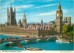 Seller image for Carte Postale Moderne The Houses of Parliament London for sale by CPAPHIL
