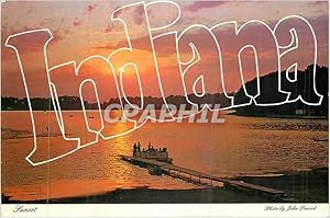 Carte Postale Moderne Indiana Sunset