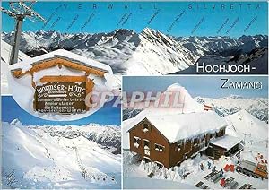 Carte Postale Moderne Hochjoch Zamang Vorarlberg Osterreich