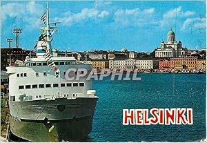 Seller image for Carte Postale Moderne Helsinki Helsingfors Sunth Harbour Bateau for sale by CPAPHIL