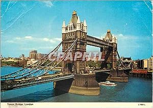 Bild des Verkufers fr Carte Postale Moderne Tower Bridge London zum Verkauf von CPAPHIL
