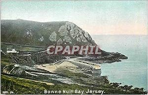 Carte Postale Ancienne Bonne Nuit Bay Jersey