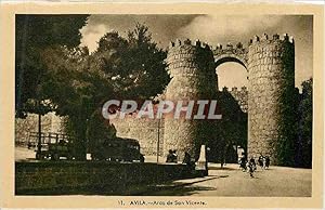 Carte Postale Moderne Avila Arco De San Vicente