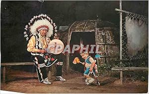 Carte Postale Moderne Youngest contest Dancer stand Rock Indian Ceremonial Wisconsin Dells