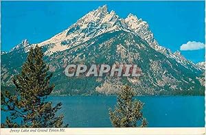Carte Postale Moderne Jenny Lake and Grand Telon Mt