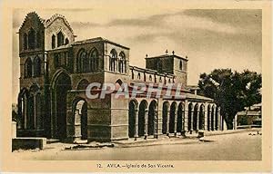 Seller image for Carte Postale Moderne Avila Iglesia de San Vicente for sale by CPAPHIL