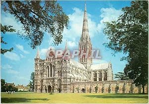 Carte Postale Moderne Salisbury Cathedral From the South West
