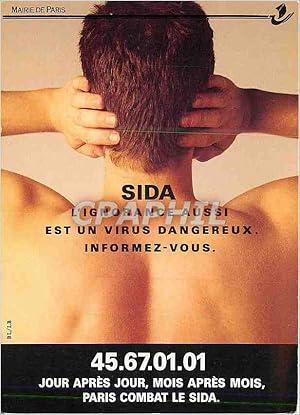 Image du vendeur pour Carte Postale Moderne SIDA ignorance aussi mis en vente par CPAPHIL