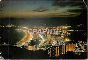 Carte Postale Moderne Benidorm (espana) vue nocturne