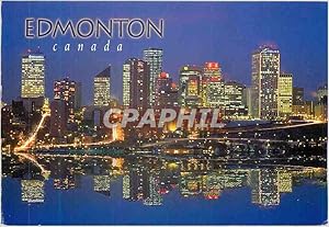 Immagine del venditore per Carte Postale Moderne Edmonton alberta Canada the city skyline a cosmopolitan look at night venduto da CPAPHIL