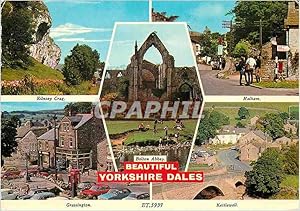 Seller image for Carte Postale Moderne Beautiful Yorkshire Dales Kinsey Crag Malham Bolton Abbey Grassington Kettlewell for sale by CPAPHIL