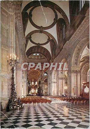 Seller image for Carte Postale Moderne The Nave St Paul's Cathedral London for sale by CPAPHIL