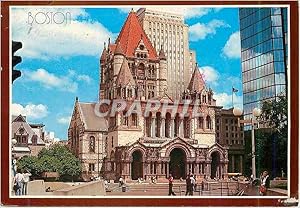 Carte Postale Moderne Trinity Church on Copley Square Boston Massachusetts