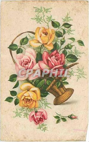 Bild des Verkufers fr Carte Postale Ancienne Fleurs zum Verkauf von CPAPHIL