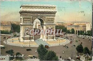 Seller image for Carte Postale Ancienne Paris place de l'etoîle for sale by CPAPHIL