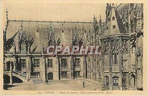 Image du vendeur pour Carte Postale Ancienne Rouen Palais de Justice Cour intrieure (XVIe siecle) mis en vente par CPAPHIL