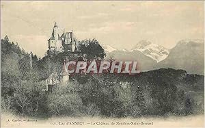 Bild des Verkufers fr Carte Postale Ancienne Lac d'Annecy Le Chteau de Menthon-Saint-Bernard zum Verkauf von CPAPHIL