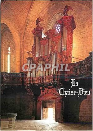 Seller image for Carte Postale Moderne La Chaise Dieu (Hte Loire) alt 1082 m buffet d'orgue abbaye st robert for sale by CPAPHIL