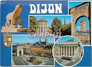 Carte Postale Moderne Dijon (Cote d'Or) l'ours blanc de francois pompon