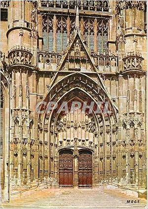 Carte Postale Moderne Beauvais (Oise) Portail Sud de la Cathédrale St Pierre