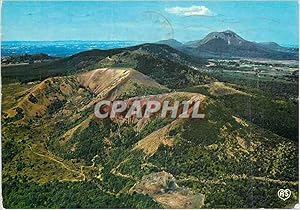 Image du vendeur pour Carte Postale Moderne L'Auvergne Pittoresque Volcans jumeaux des Puys de la Vache et de Lassalas mis en vente par CPAPHIL