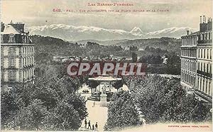 Image du vendeur pour Carte Postale Ancienne Pau vue plongeante sur la Place Royale et la Chaine mis en vente par CPAPHIL