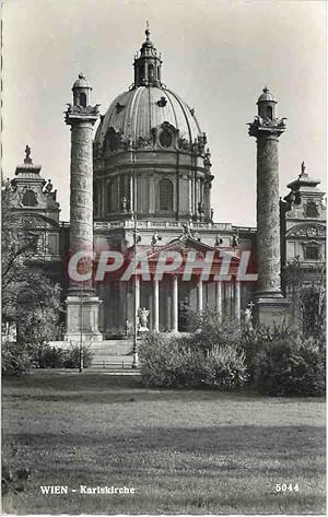 Carte Postale Moderne Wien Karlskirche