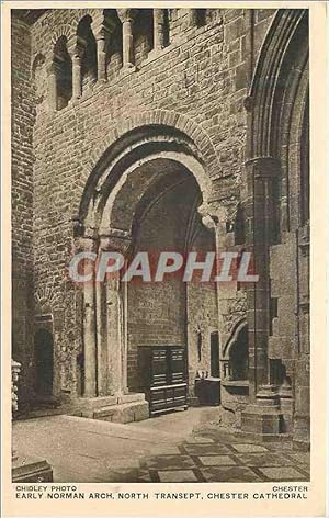 Carte Postale Ancienne Chester Early Norman Arch