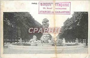 Bild des Verkufers fr Carte Postale Ancienne Paris La Fontaine Cailleaux zum Verkauf von CPAPHIL