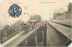 Carte Postale Ancienne Langres Cremaillere Train