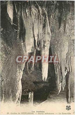 Image du vendeur pour Carte Postale Ancienne Les Pyrenees grottes de Betharram partie inferieur la casse tete mis en vente par CPAPHIL