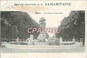 Bild des Verkufers fr Carte Postale Ancienne Paris la fontaine carpeaux zum Verkauf von CPAPHIL