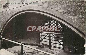 Immagine del venditore per Carte Postale Ancienne Traitors Gate Tower of London venduto da CPAPHIL