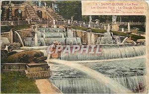 Carte Postale Ancienne Saint Cloud Le Parc