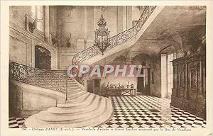 Image du vendeur pour Carte Postale Ancienne 106 chteau d anet (e et l) vestibule d entre et grand escalier construit par le duc de vendome mis en vente par CPAPHIL