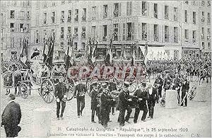 Reproduction Catastrophe du Dirigeable Republique le 25 Septembre 1909 Funerailles des Victimes a...