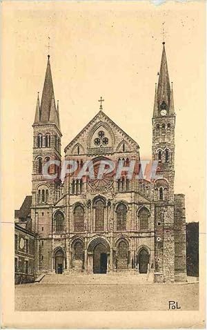 Bild des Verkufers fr Carte Postale Ancienne La Ville Renaissante Reims Eglise St Remi zum Verkauf von CPAPHIL