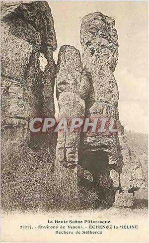 Carte Postale Ancienne la Haute Saone Pittoresque Environs de Vesoul Echenoz la Meline