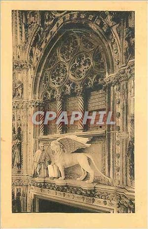 Immagine del venditore per Carte Postale Ancienne Venezia Palazzo Ducale Finestrone Nella Porta Carta ed IL Doge Fascari Lion venduto da CPAPHIL