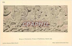 Carte Postale Ancienne Group of Horsemen Frieze of Parthenon North Side British Museum