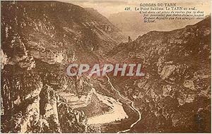 Immagine del venditore per Carte Postale Ancienne Gorges du Tarn le Point Sublime le Tarn en Aval venduto da CPAPHIL