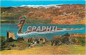 Carte Postale Moderne Loch ness monster at castle urouharti pt37142