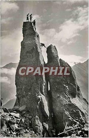Image du vendeur pour Carte Postale Moderne Argentiere (Haute Savoie) Alt 1253 m Escalade de L'Aiguillette mis en vente par CPAPHIL