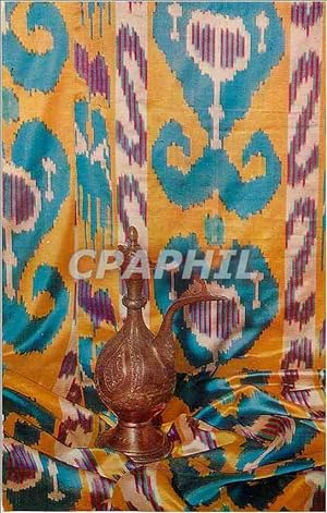 Image du vendeur pour Carte Postale Moderne Sh khassanov khanatlas cloth 1950s sllk atlas interlacing abrband corded ornamentation mis en vente par CPAPHIL
